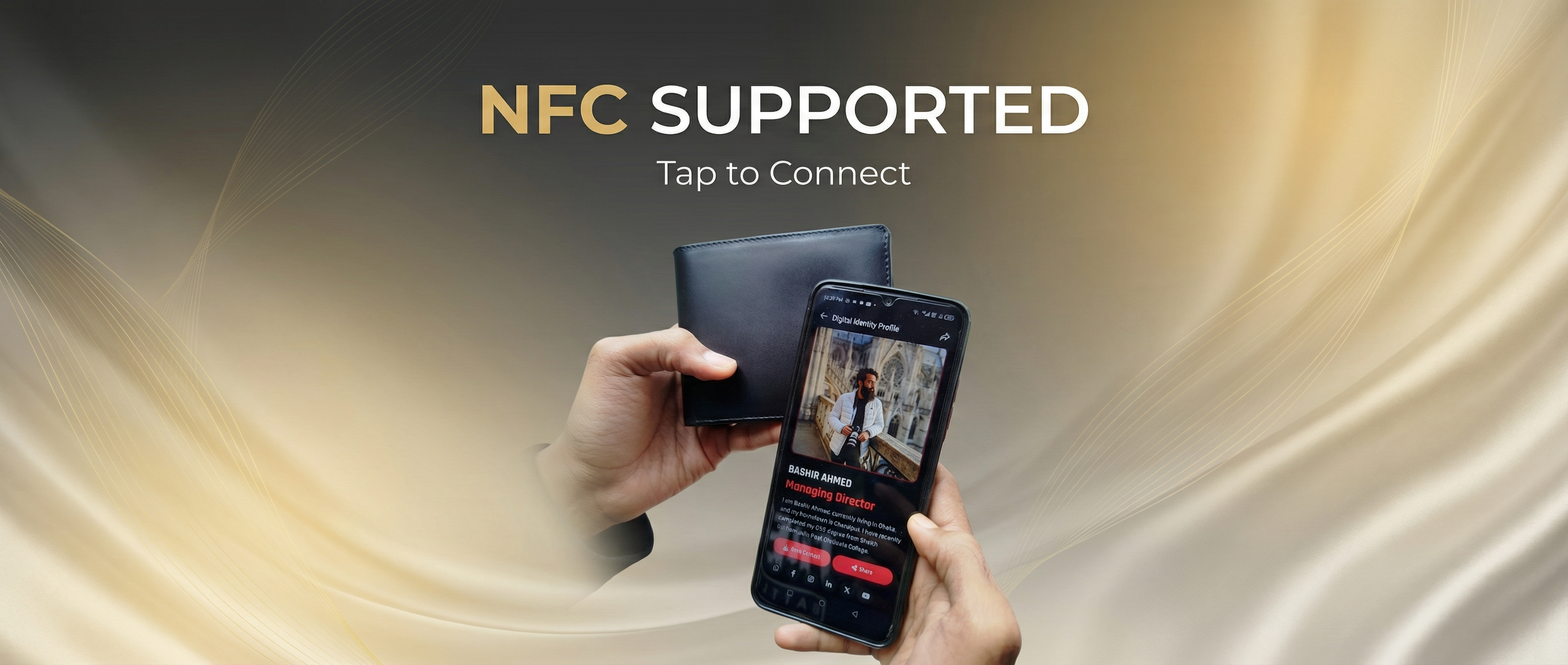 Liinus NFC Supported Wallet